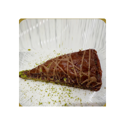 Chocolate triangle baklava
